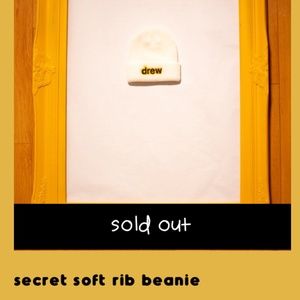 SOLD OUT Drew House Secret Soft Rib Beanie